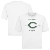 Cincinnati Reds Levelwear Crossway Oversized Luxe Signature Knit T-Shirt Near Me