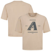 Arizona Diamondbacks Levelwear Crossway Oversized Luxe Signature Knit T-Shirt for sale
