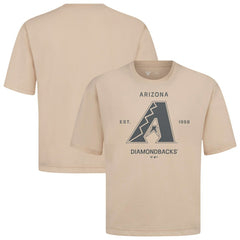 Arizona Diamondbacks Levelwear Crossway Oversized Luxe Signature Knit T-Shirt for sale