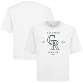 Colorado Rockies Levelwear Crossway Oversized Luxe Signature Knit T-Shirt Near Me