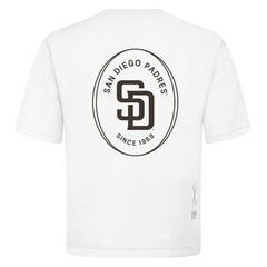 San Diego Padres Levelwear Signet Oversized Luxe Signature Knit T-Shirt Near Me