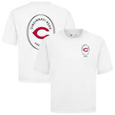 Cincinnati Reds Levelwear Signet Oversized Luxe Signature Knit T-Shirt for sale