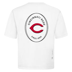 Cincinnati Reds Levelwear Signet Oversized Luxe Signature Knit T-Shirt for sale