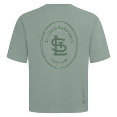 St. Louis Cardinals Levelwear Signet Oversized Luxe Signature Knit T-Shirt Discount