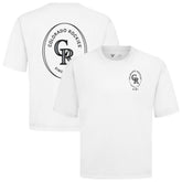 Colorado Rockies Levelwear Signet Oversized Luxe Signature Knit T-Shirt Outlet