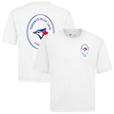Toronto Blue Jays Levelwear Signet Oversized Luxe Signature Knit T-Shirt Discount