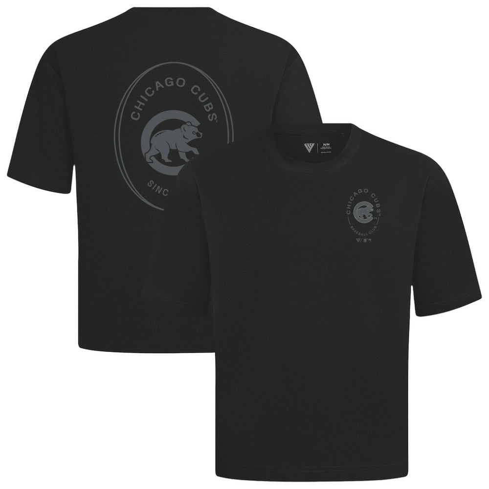 Chicago Cubs Levelwear Signet Oversized Luxe Signature Knit T-Shirt Online