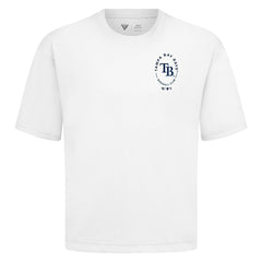 Tampa Bay Rays Levelwear Signet Oversized Luxe Signature Knit T-Shirt Discount