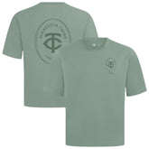 Minnesota Twins Levelwear Register Oversized Luxe Signature Knit T-Shirt Discount