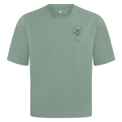 Minnesota Twins Levelwear Register Oversized Luxe Signature Knit T-Shirt Discount