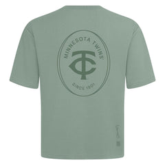 Minnesota Twins Levelwear Register Oversized Luxe Signature Knit T-Shirt Discount