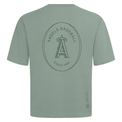 Los Angeles Angels Levelwear Register Oversized Luxe Signature Knit T-Shirt Online