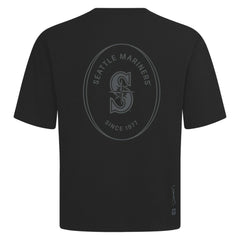 Seattle Mariners Levelwear Register Oversized Luxe Signature Knit T-Shirt for sale
