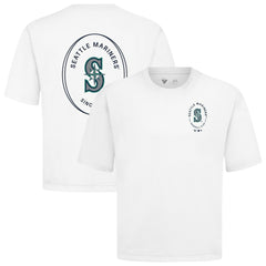 Seattle Mariners Levelwear Register Oversized Luxe Signature Knit T-Shirt Sale