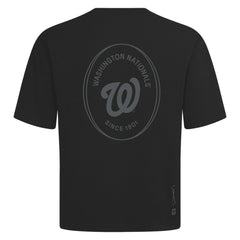 Washington Nationals Levelwear Register Oversized Luxe Signature Knit T-Shirt for sale