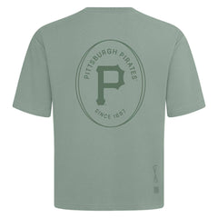 Pittsburgh Pirates Levelwear Register Oversized Luxe Signature Knit T-Shirt for sale