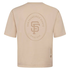 San Francisco Giants Levelwear Register Oversized Luxe Signature Knit T-Shirt Sale
