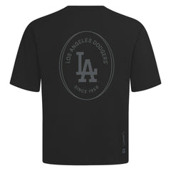 Los Angeles Dodgers Levelwear Register Oversized Luxe Signature Knit T-Shirt Discount