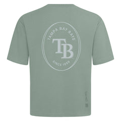 Tampa Bay Rays Levelwear Register Oversized Luxe Signature Knit T-Shirt for sale