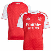 Adidas - Arsenal Youth 2025/26 Home Replica Jersey - Red