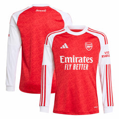 Adidas - Arsenal Youth 2025/26 Home Replica Long Sleeve Jersey - Red