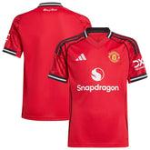Adidas - Manchester United Youth Home 2025/26 Replica Jersey - Red