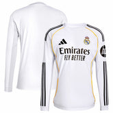 Adidas - Real Madrid 2025/26 Home Replica Long Sleeve Jersey - White