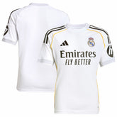 Adidas - Real Madrid Youth 2025/26 Home Replica Jersey - White
