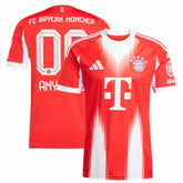 Adidas - Bayern Munich 2025/26 Home Replica Custom Jersey - Red