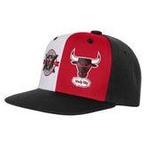 Mitchell & Ness Chicago Bulls Youth 20th Anniversary Duo Front Snapback Hat Black