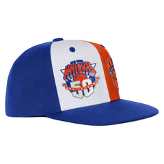 Mitchell & Ness New York Knicks Youth 50th Anniversary Duo Front Snapback Hat Blue