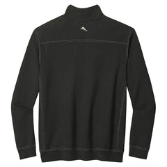 Buffalo Bills Big & Tall Montego Bay Half-Zip Pullover - Black - Tommy Bahama