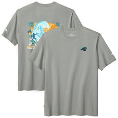 Carolina Panthers Huddle & Hang Tens T-Shirt - Gray - Tommy Bahama