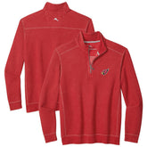 Arizona Cardinals Sport Tobago Half-Zip Pullover - Cardinal - Tommy Bahama