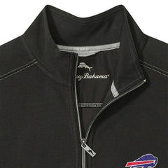 Buffalo Bills Sport Tobago Half-Zip Pullover - Black - Tommy Bahama