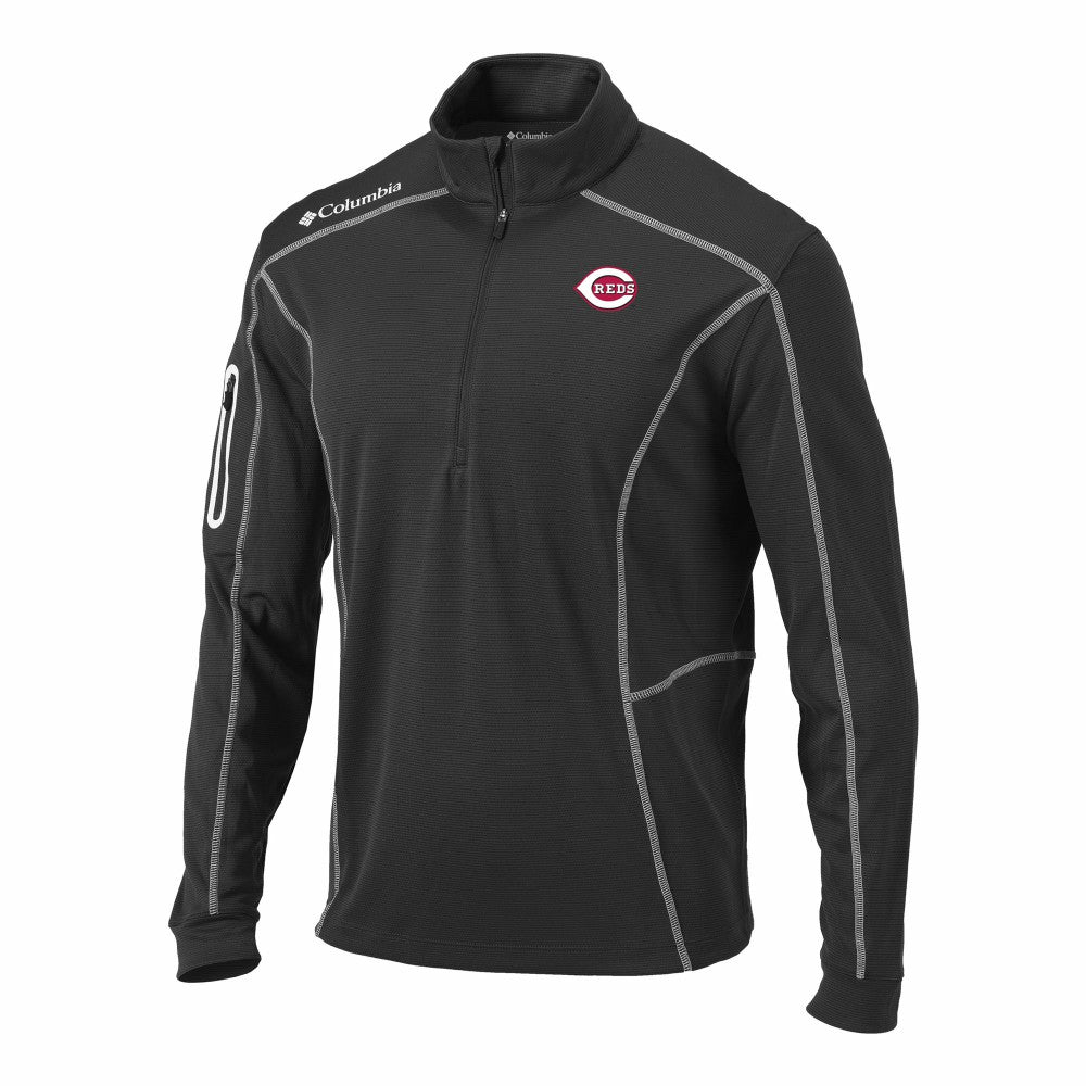 Cincinnati Reds Columbia Omni-Wick Shotgun Quarter-Zip Pullover Near Me