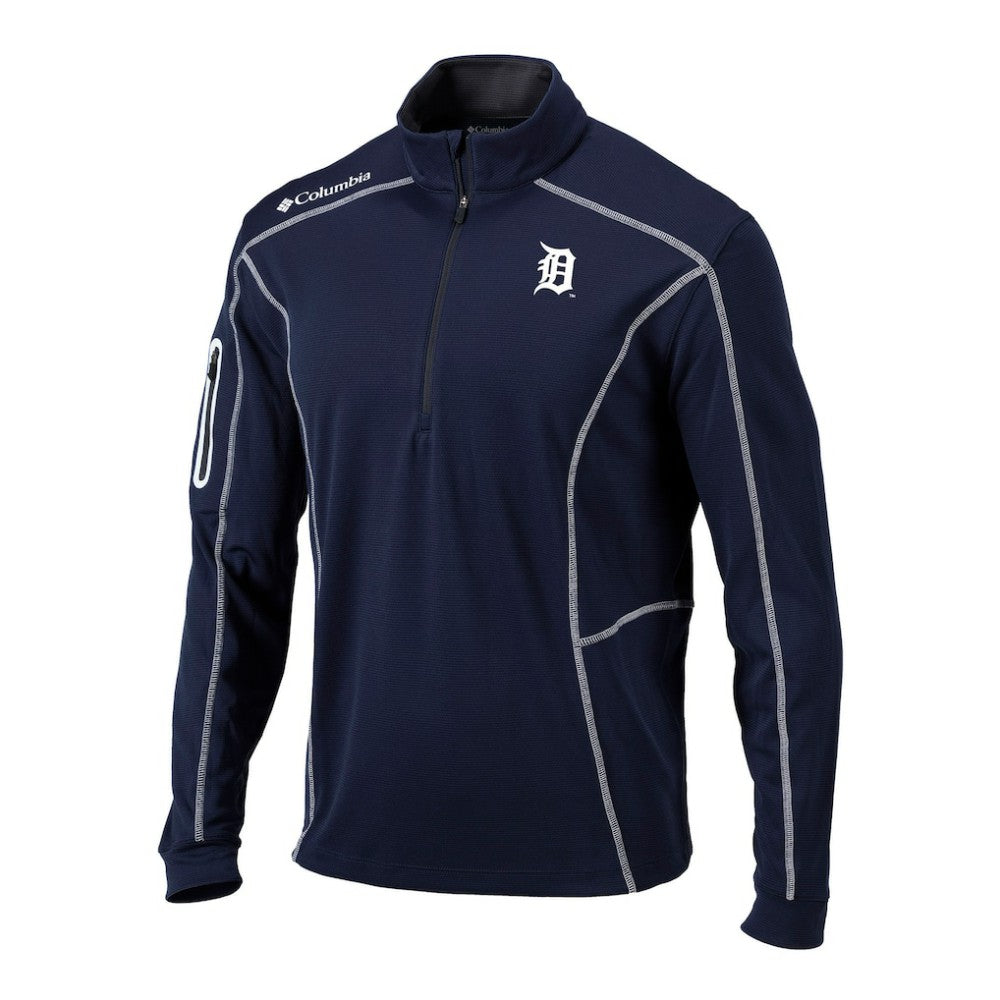Detroit Tigers Columbia Omni-Wick Shotgun Quarter-Zip Pullover Outlet
