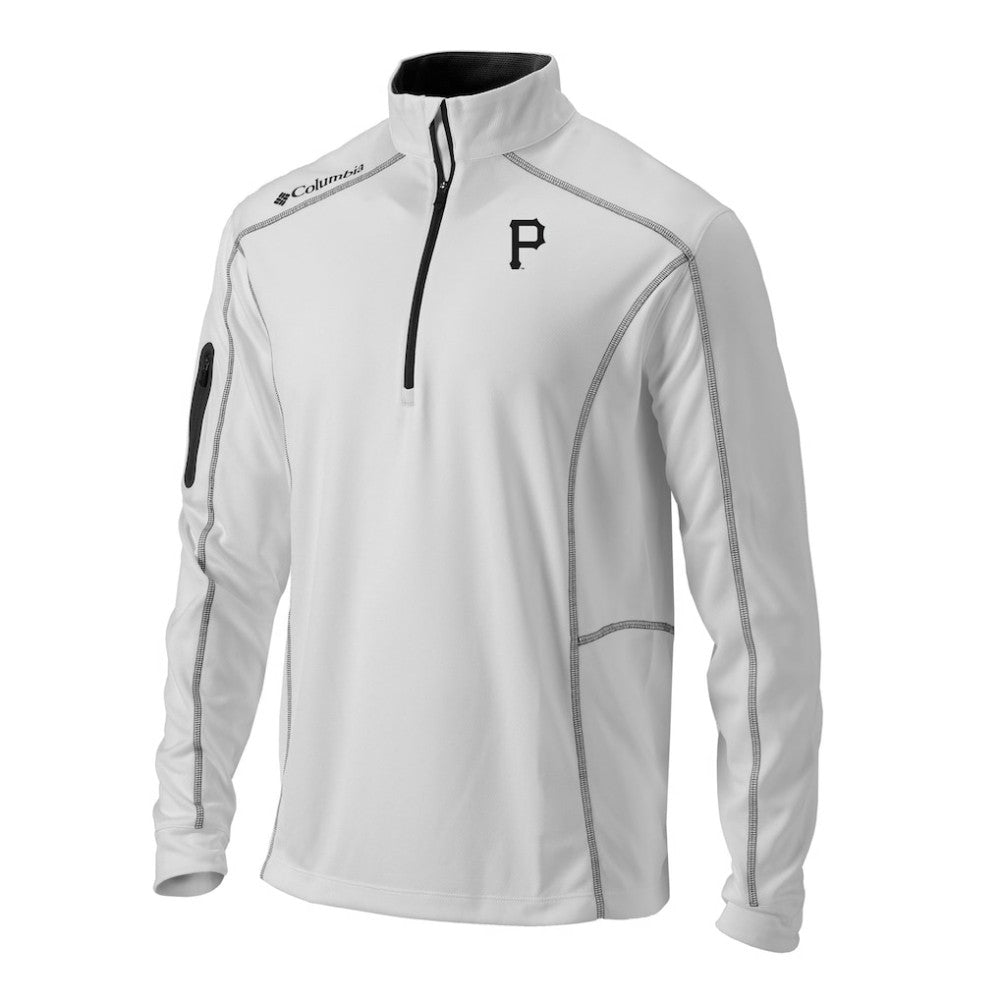 Pittsburgh Pirates Columbia Omni-Wick Shotgun Quarter-Zip Pullover Online