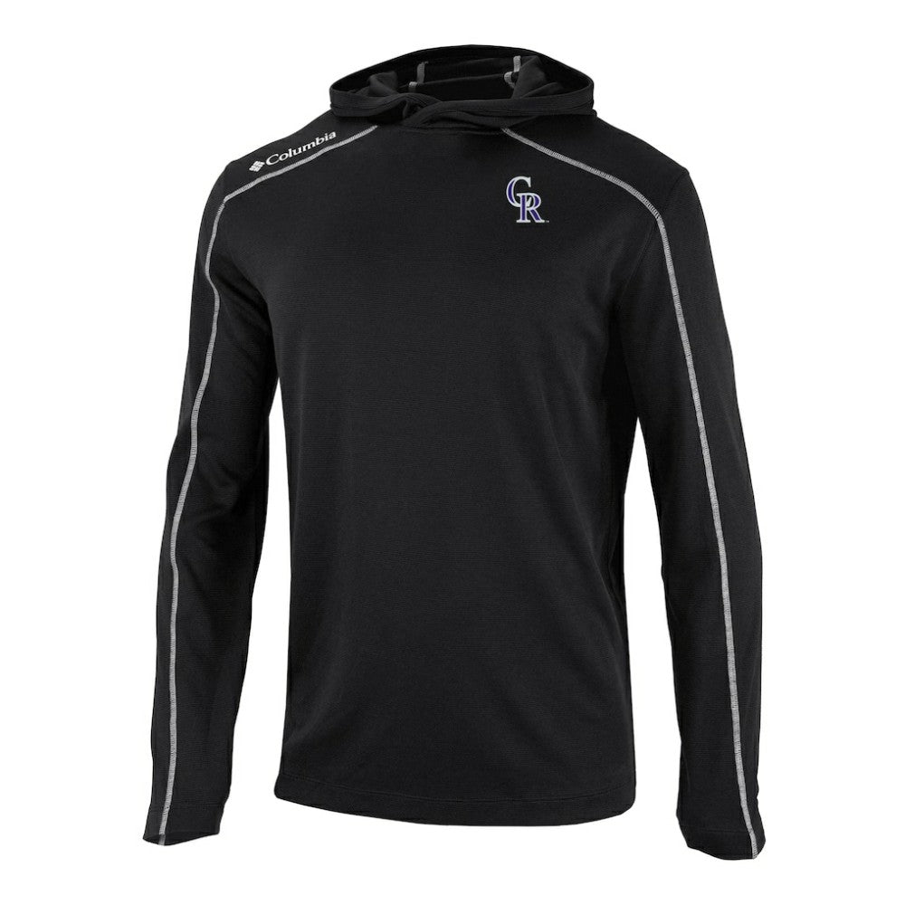 Colorado Rockies Columbia Omni-Wick Shotgun Pullover Hoodie Discount