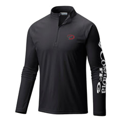 Arizona Diamondbacks Columbia Terminal Tackle Omni-Wick Raglan Quarter-Zip Pullover Sale