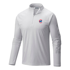 Chicago Cubs Columbia Terminal Tackle Omni-Wick Raglan Quarter-Zip Pullover Outlet