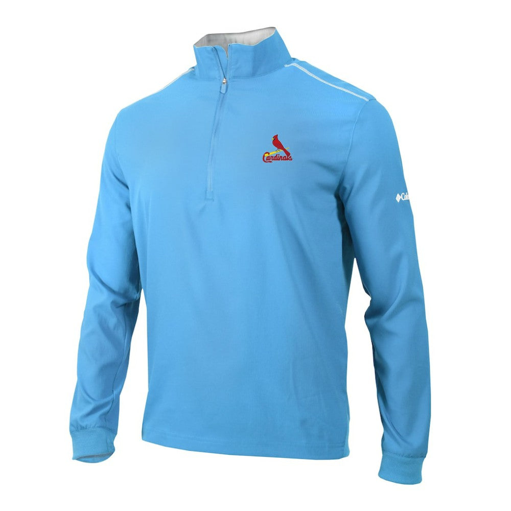 St. Louis Cardinals Columbia Omni-Wick Bogey's Paradise Quarter-Zip Pullover Sale