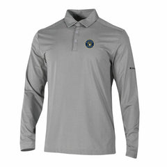 Milwaukee Brewers Columbia Omni-Wick Pin High Long Sleeve Polo for sale