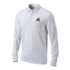 Arizona Diamondbacks Columbia Omni-Wick Pin High Long Sleeve Polo Online