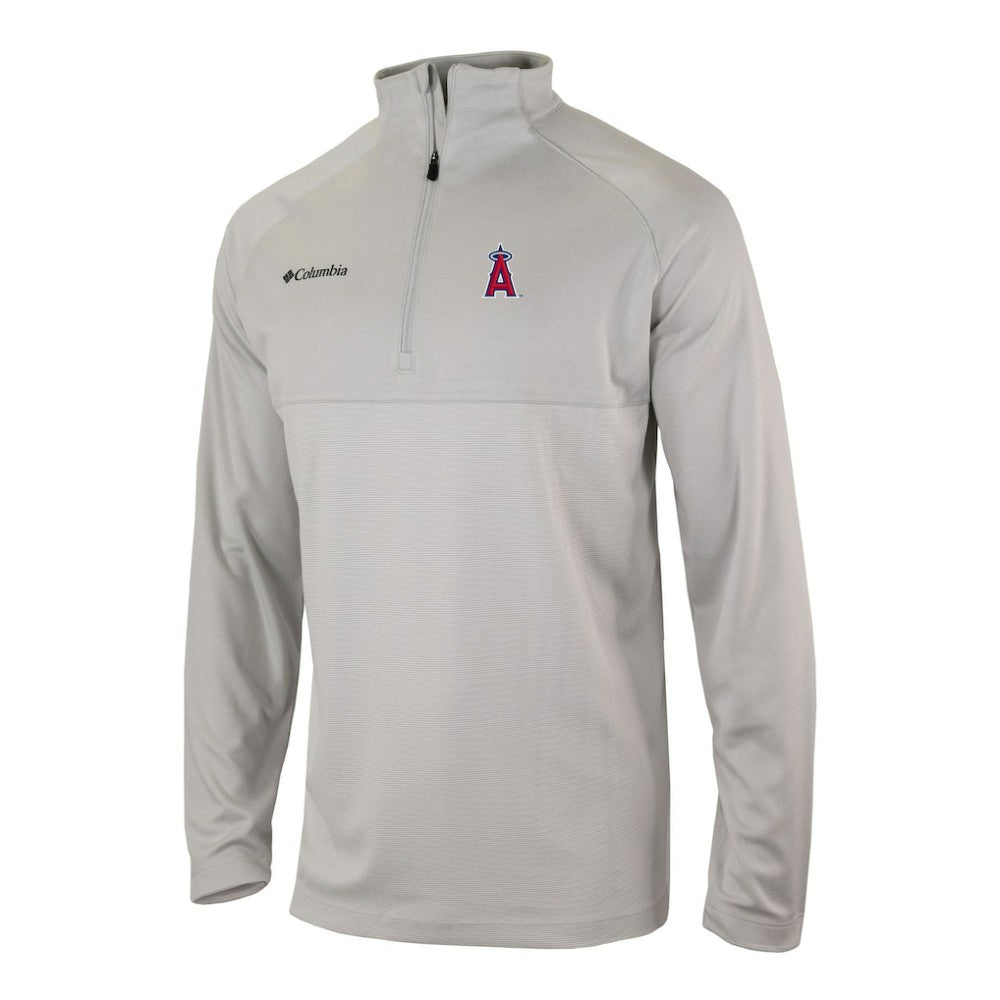 Los Angeles Angels Columbia Omni-Wick Raglan Rockin' It Quarter-Zip Pullover Sale