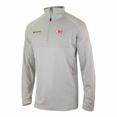 Cincinnati Reds Columbia Omni-Wick Raglan Rockin' It Quarter-Zip Pullover for sale