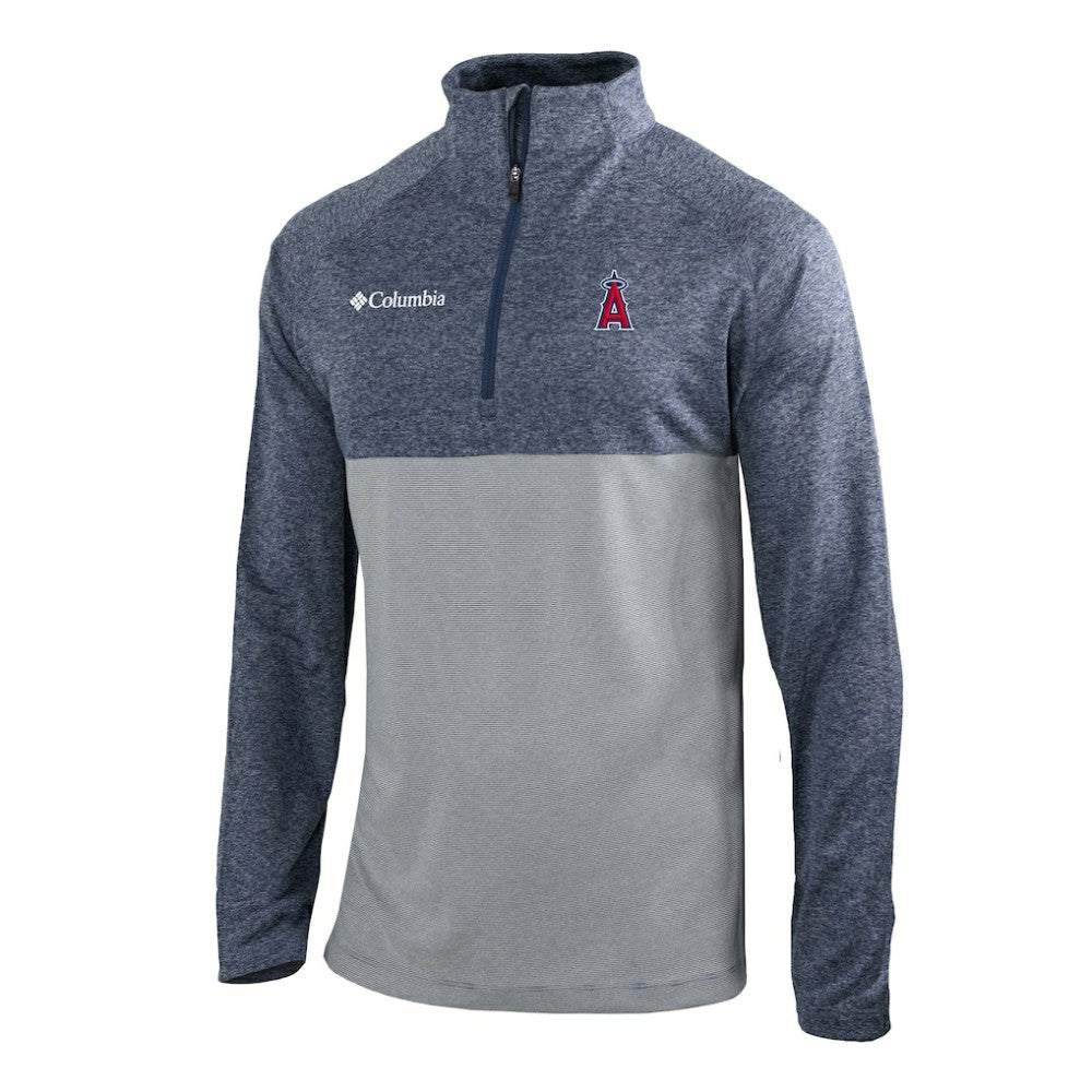 Los Angeles Angels Columbia Omni-Wick Raglan Rockin' It Quarter-Zip Pullover Online