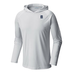 Detroit Tigers Columbia Terminal Tackle Omni-Shade Pullover Hoodie Sale