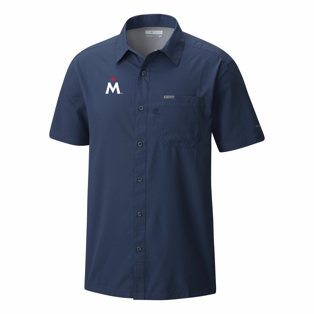 Minnesota Twins Columbia Slack Tide Omni-Wick Button-Up Camp Shirt Discount