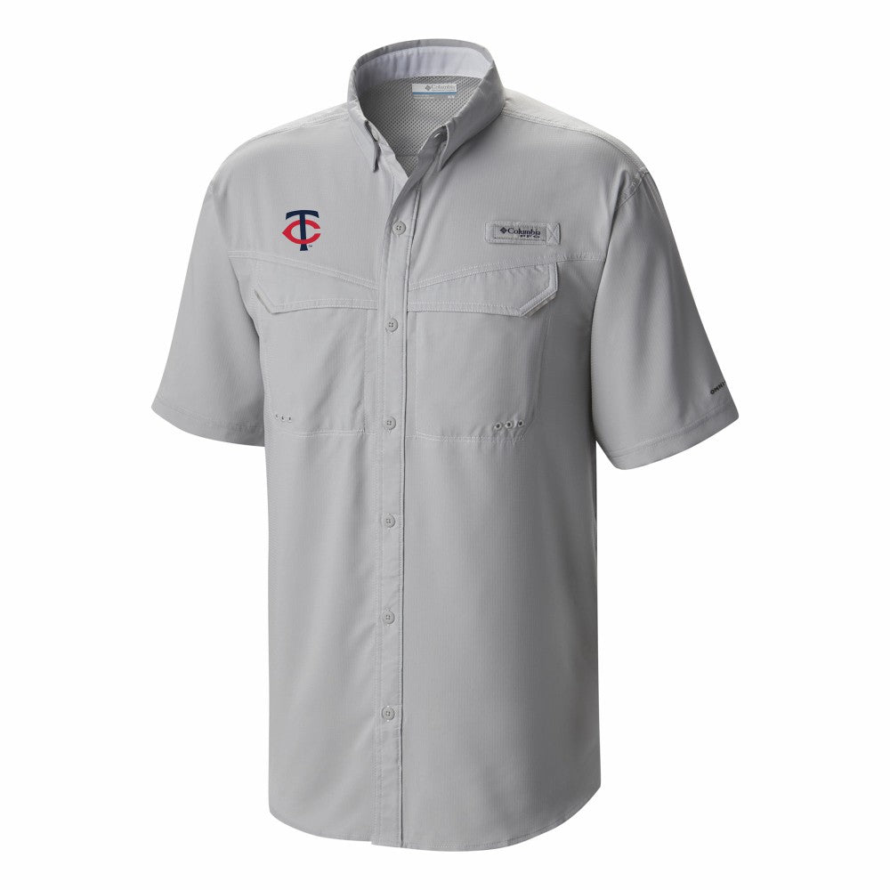 Minnesota Twins Columbia Omni-Wick Low Drag Offshore Button-Up Shirt for sale